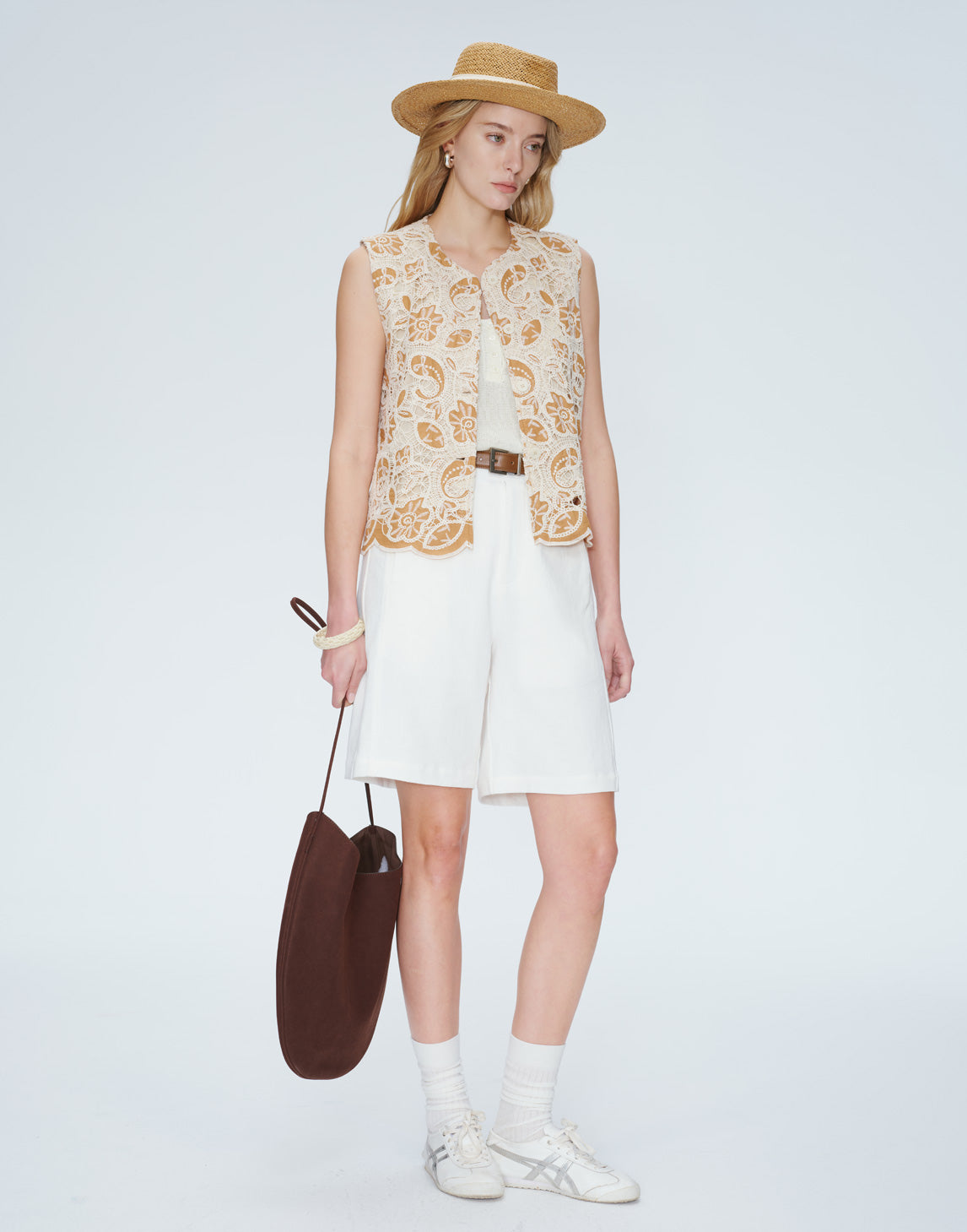 Shorts en lin et coton Seabreeze