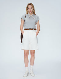 Seabreeze Linen-Cotton Shorts