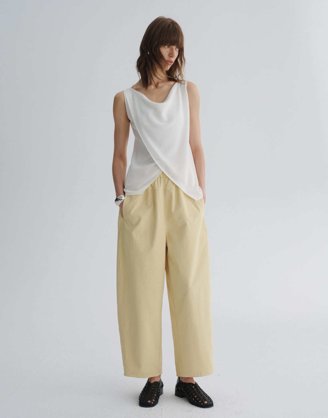 Pantalon cocon fuselé