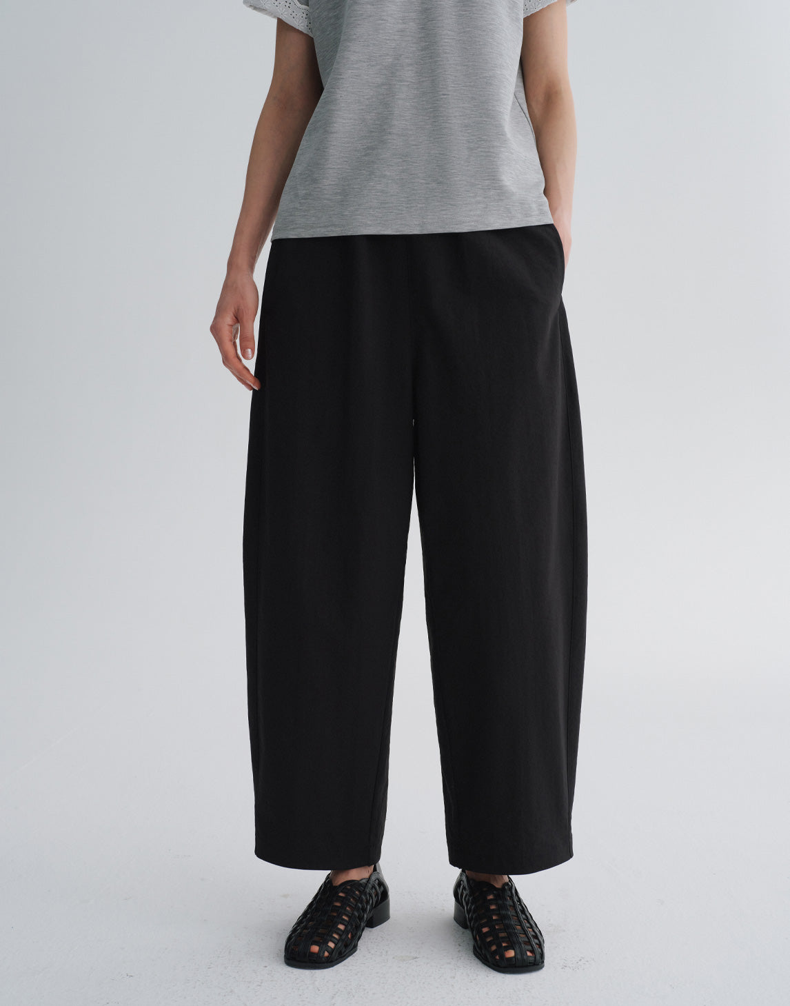 Pantalon cocon fuselé