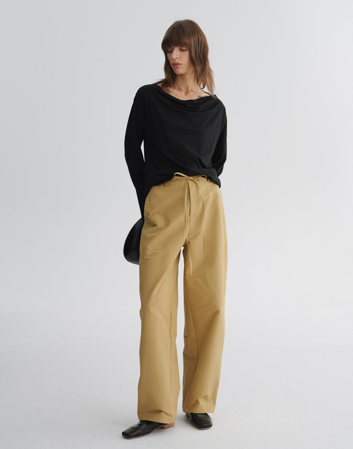 Entspannte Hosen mit weitem Bein