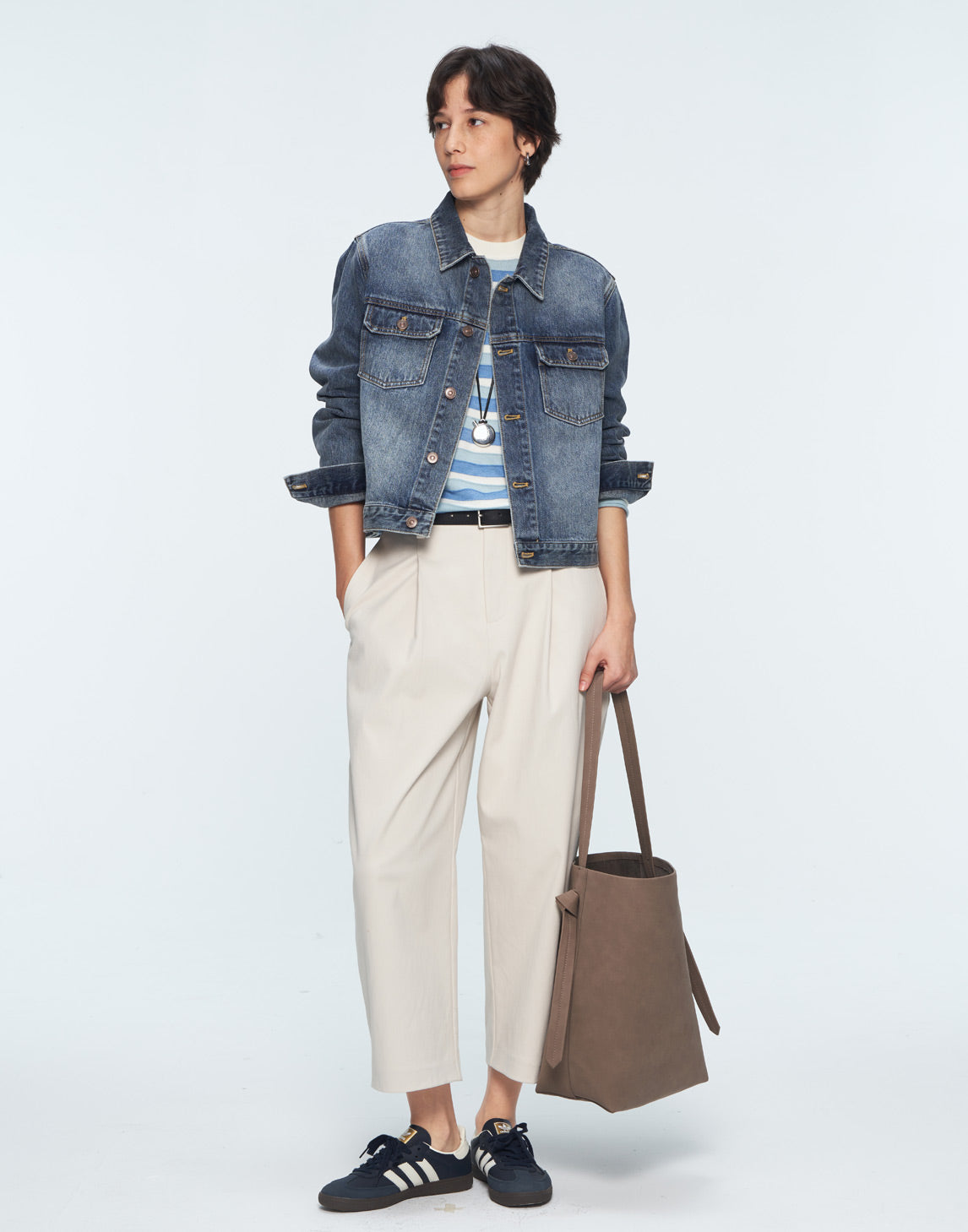 Classic Cotton - Linen Denim Shirt