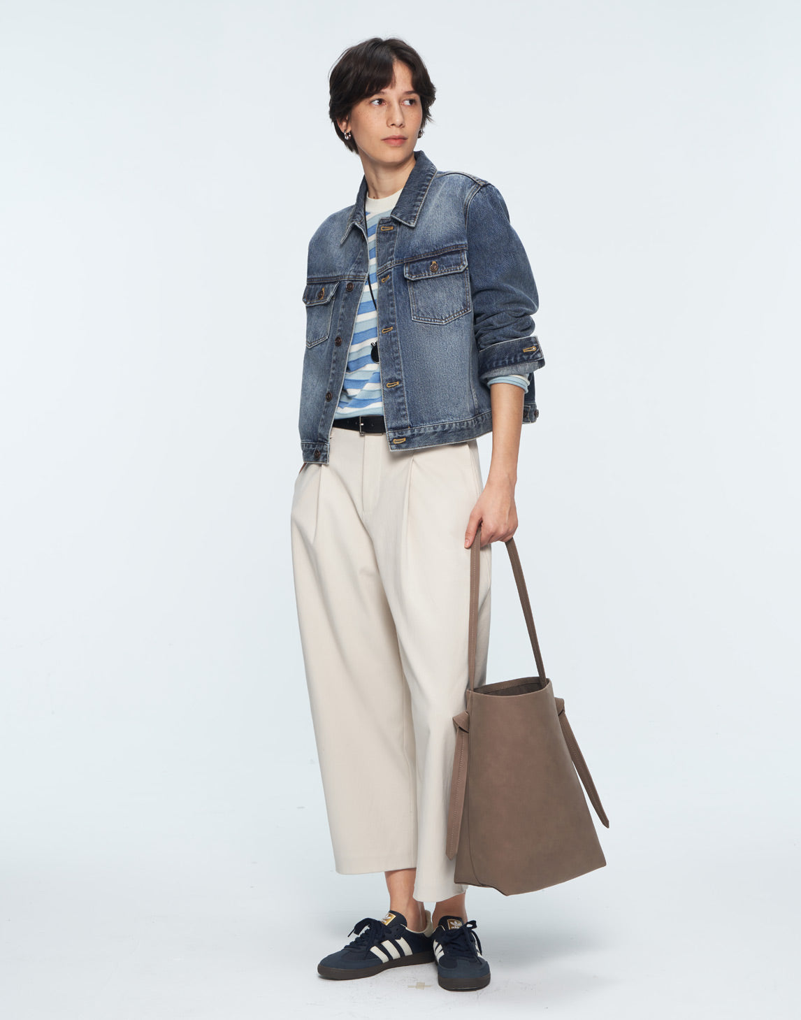 Classic Cotton - Linen Denim Shirt