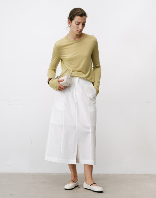 Minimalist A-Line Skirt