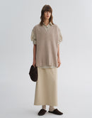 Straight Ankle-Length Skirt