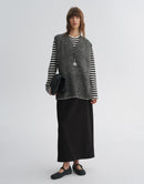 Straight Ankle-Length Skirt