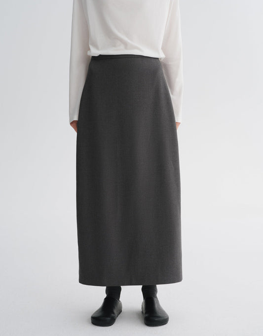 Straight Ankle-Length Skirt