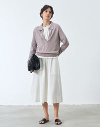 Chic V-Neck Pullover