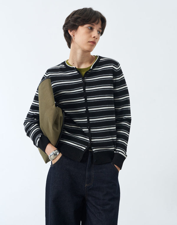 Urban Stripe Cardigan