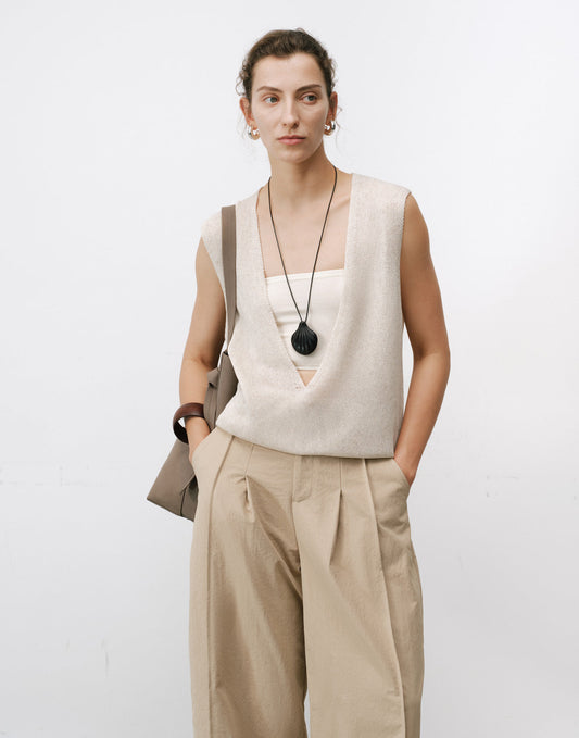 Sophisticated Slouchy Vest
