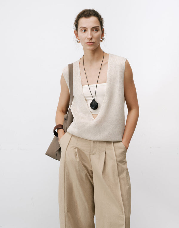 Sophisticated Slouchy Vest