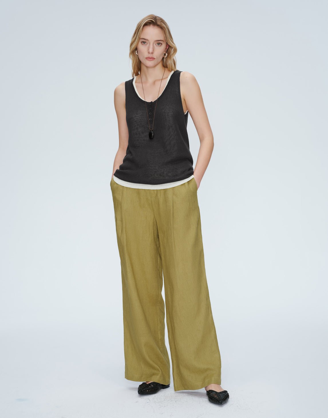 Coastline Henley Strick-Top