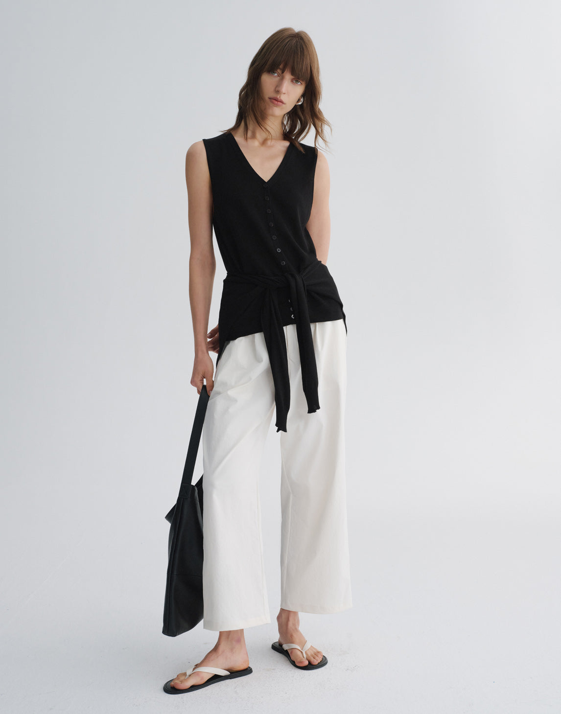 TENCEL ベスト＆ショール 2点セット