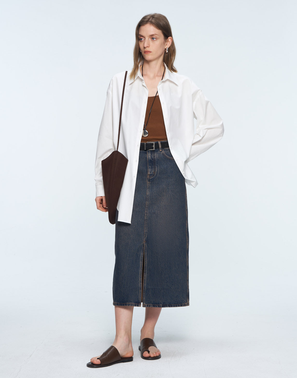 Oversized Tencel - Cotton Shirt