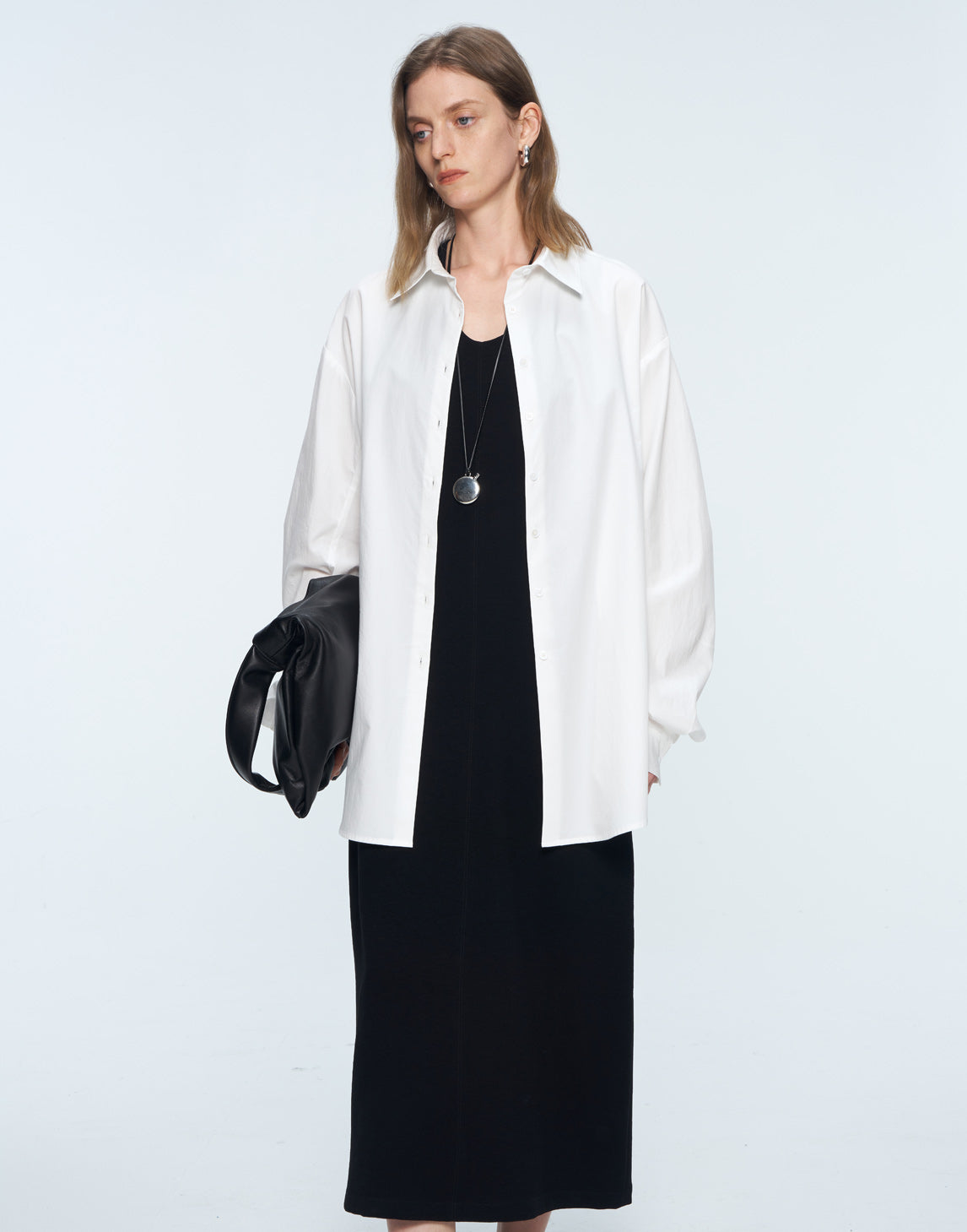 Oversized Tencel - Cotton Shirt