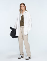 Oversized Tencel - Cotton Shirt