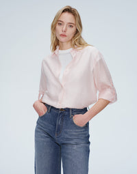 Sunrise Silk-Linen Shirt