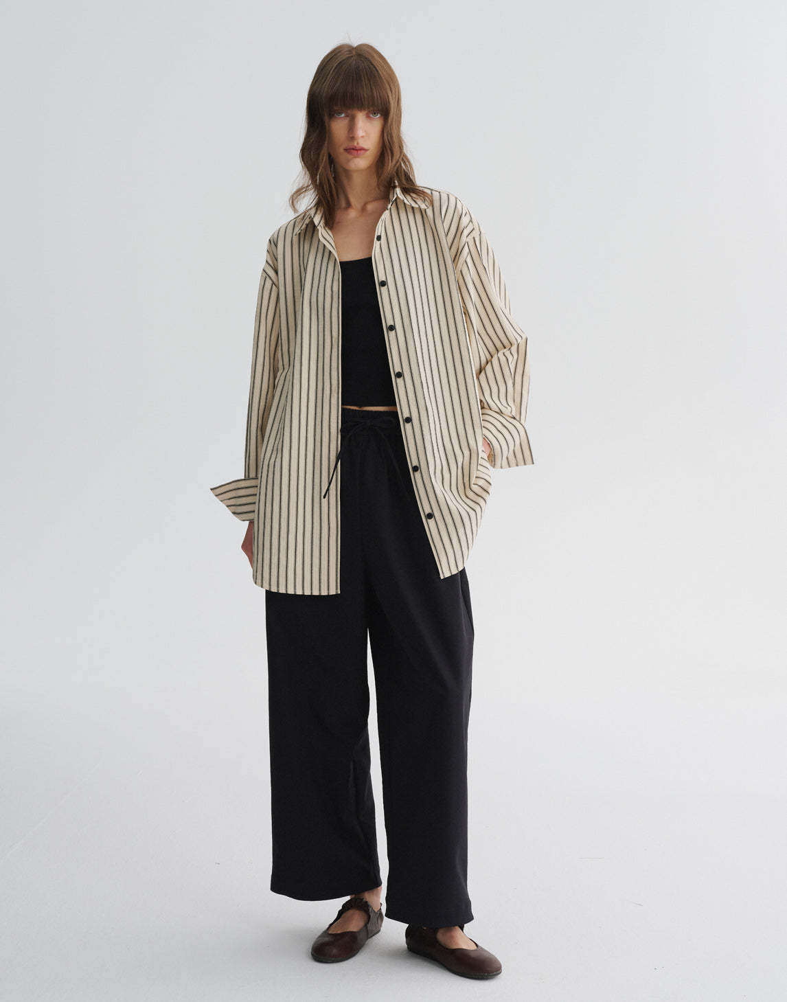 Oversized Stripe Shirt