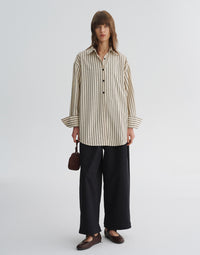 Oversized Stripe Shirt