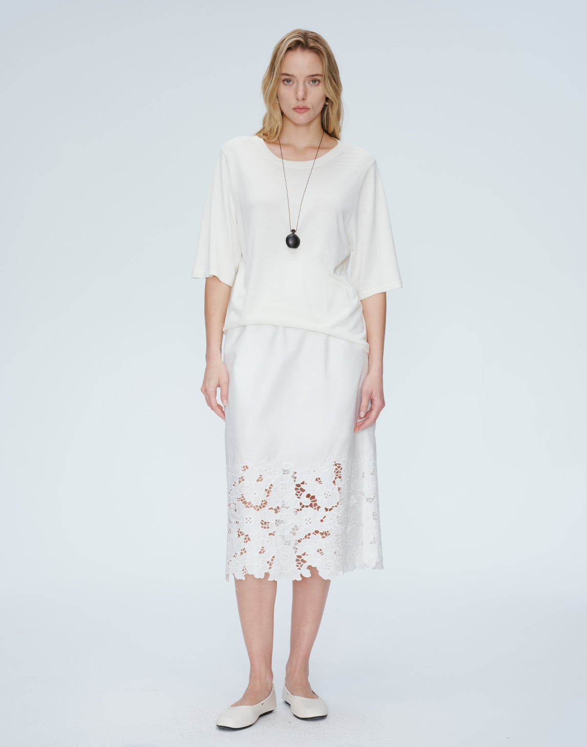 Silk Luxe Lockeres T-Shirt