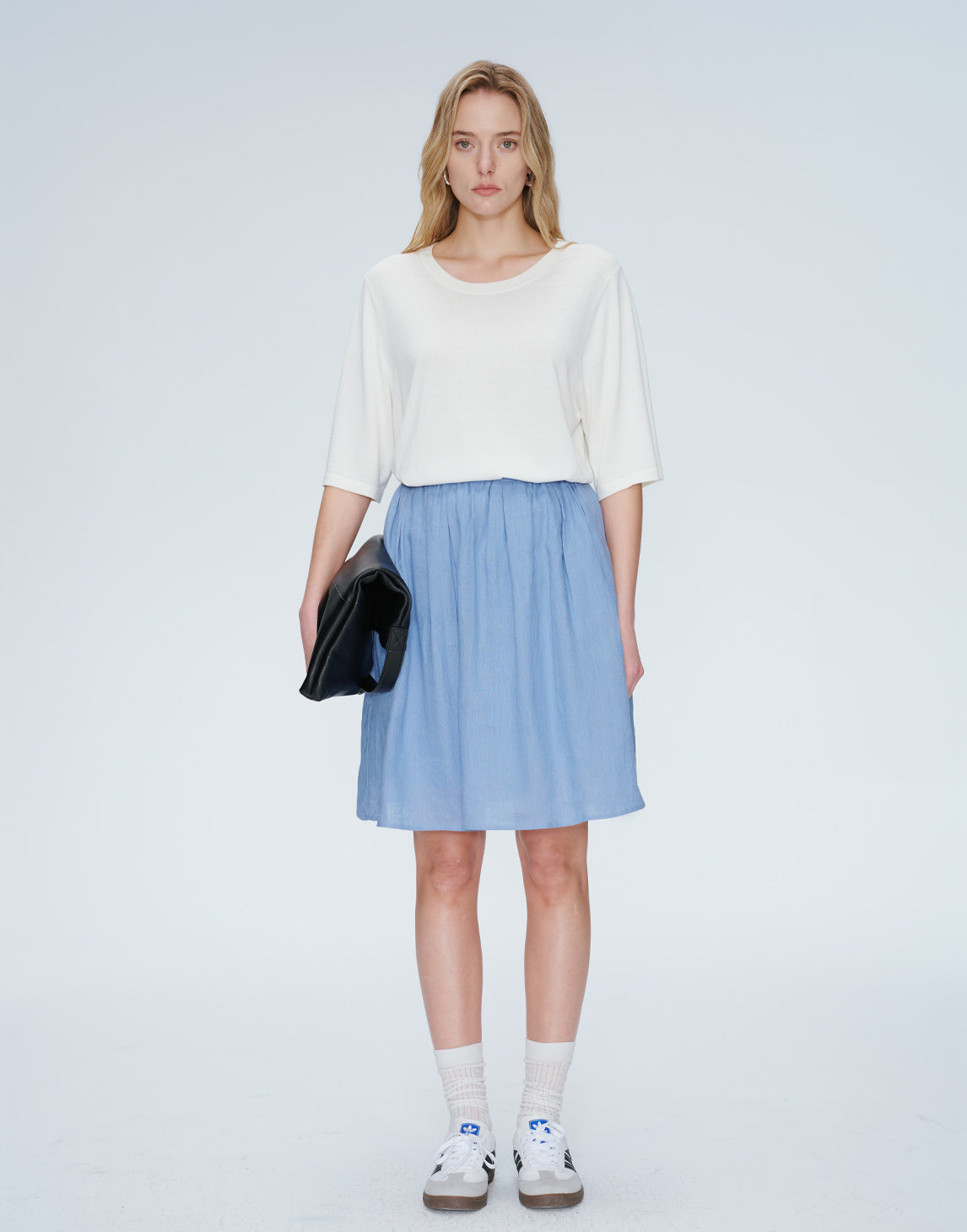 Silk Luxe Lockeres T-Shirt