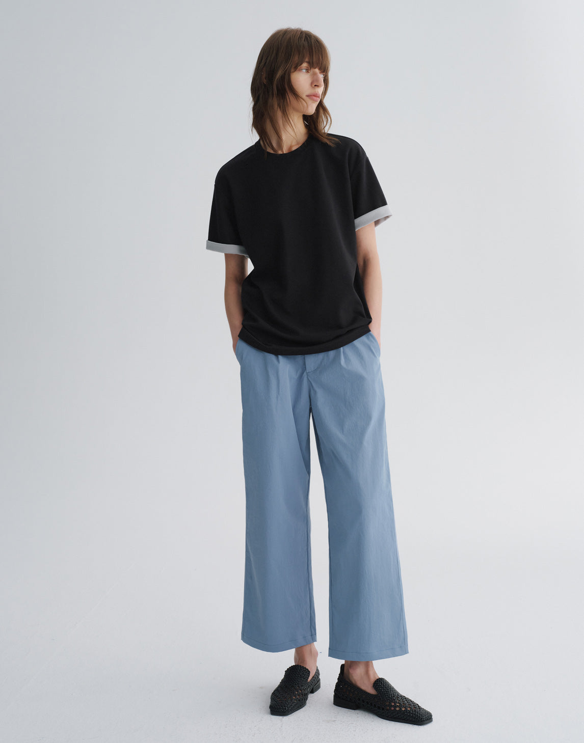 Colorblock Crewneck Tee