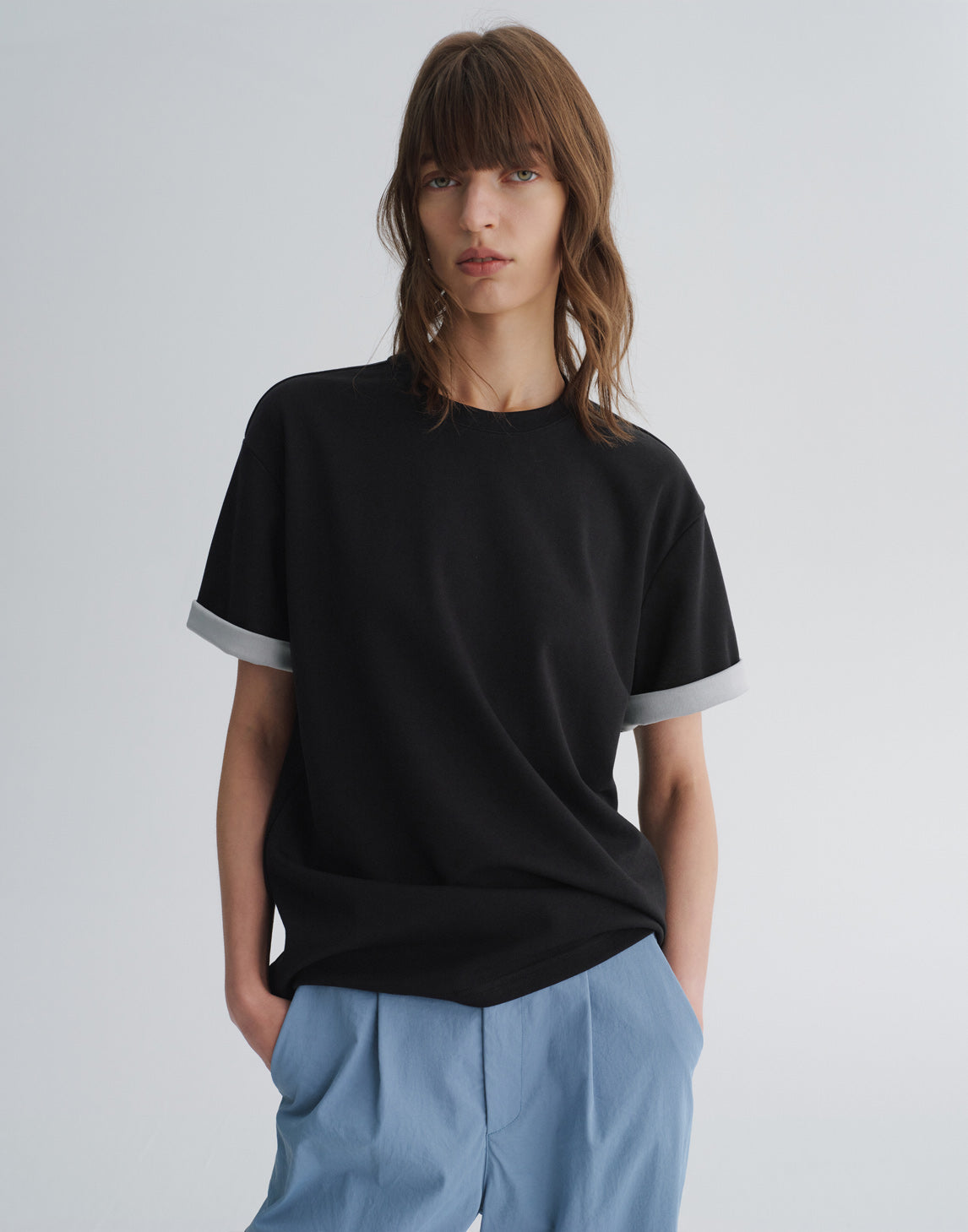 Colorblock Crewneck Tee