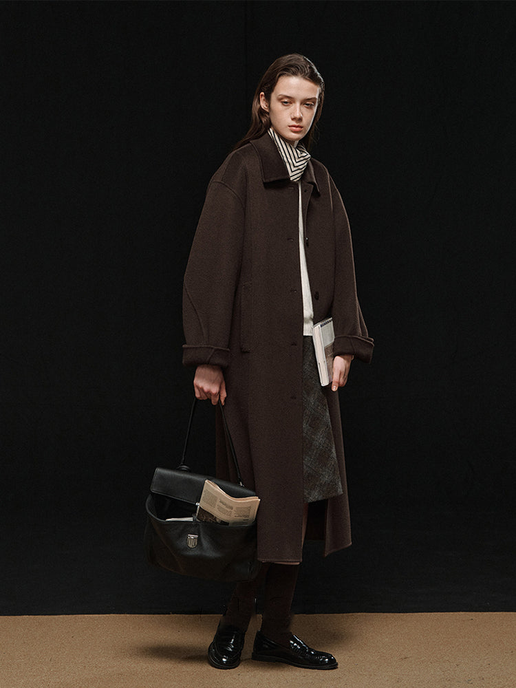Sombre Wool Coat