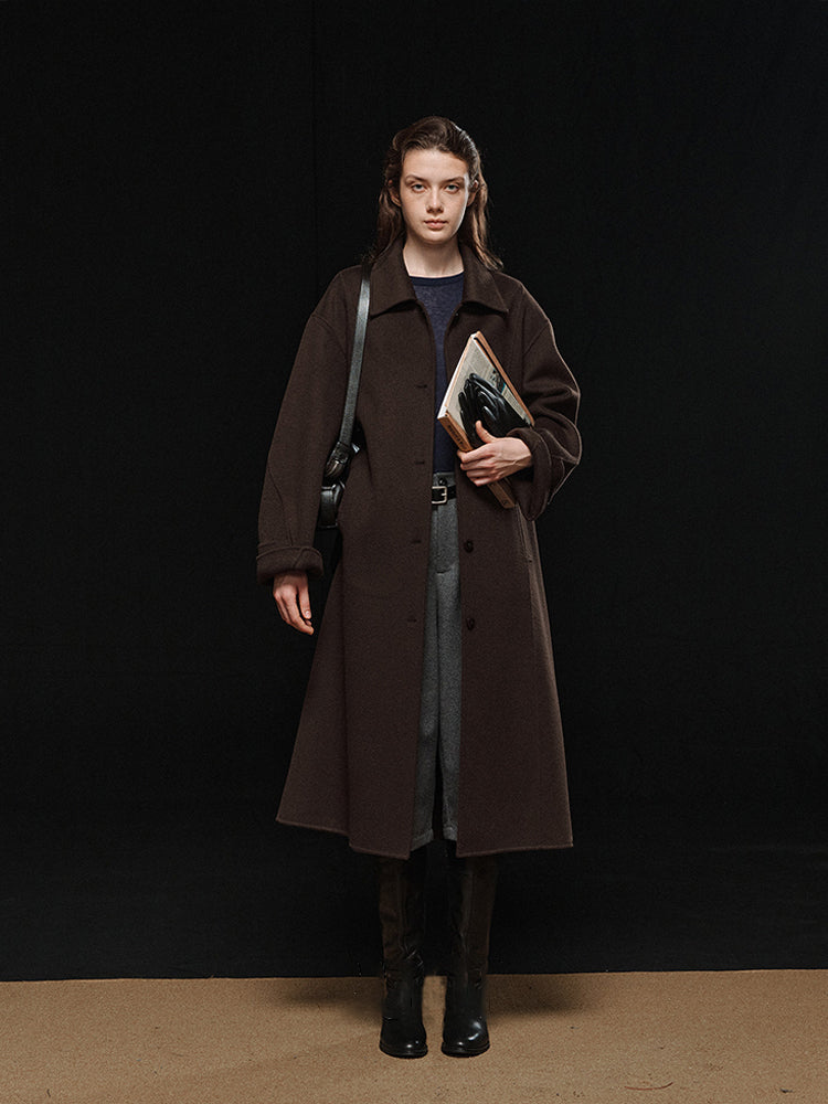 Sombre Wool Coat