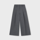 Textured Design Loose Wide Leg Pants