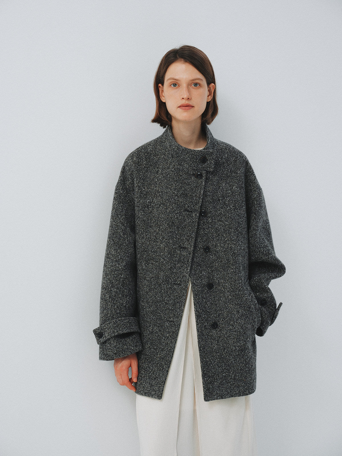 Veyra Belted Wool Coat