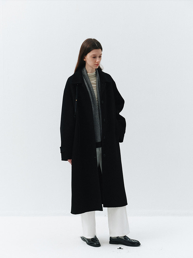 Sombre Wool Coat