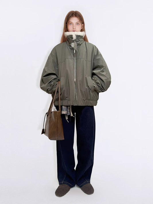 Nomad Fur-Collar Down Utility Jacket