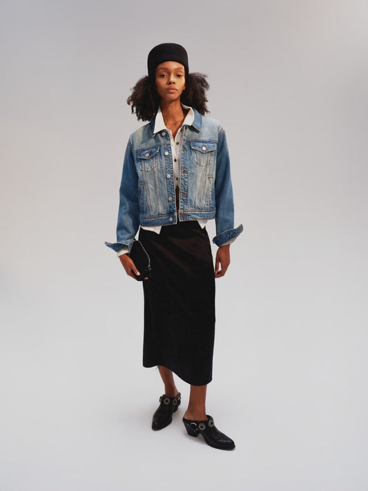 Shadow Midi Skirt