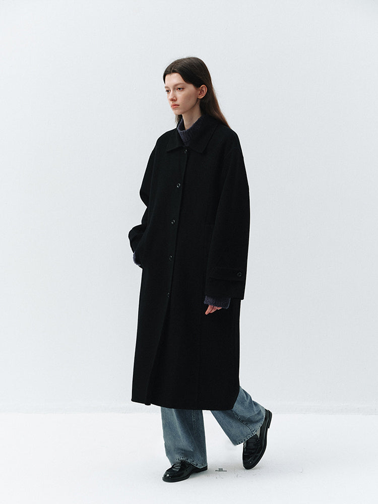 Sombre Wool Coat