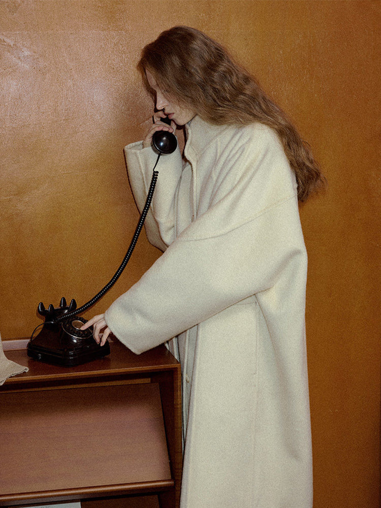 Aure Belted Wool Coat