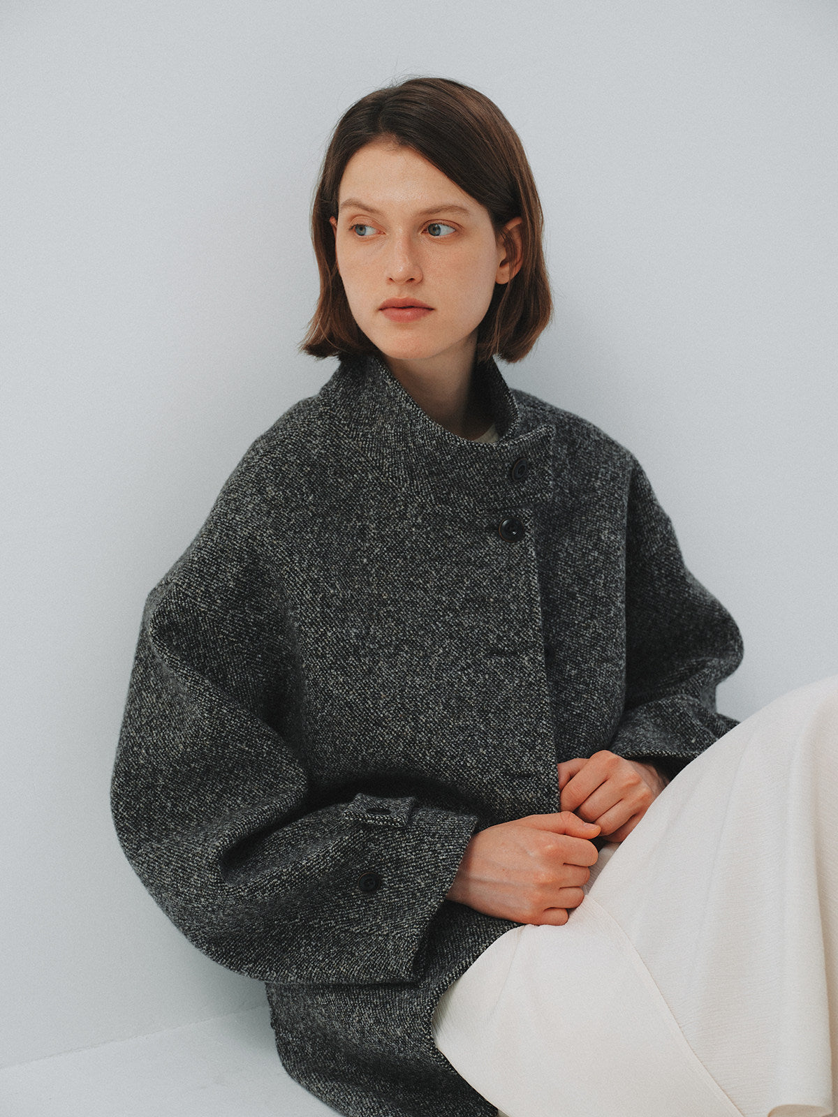 Veyra Belted Wool Coat