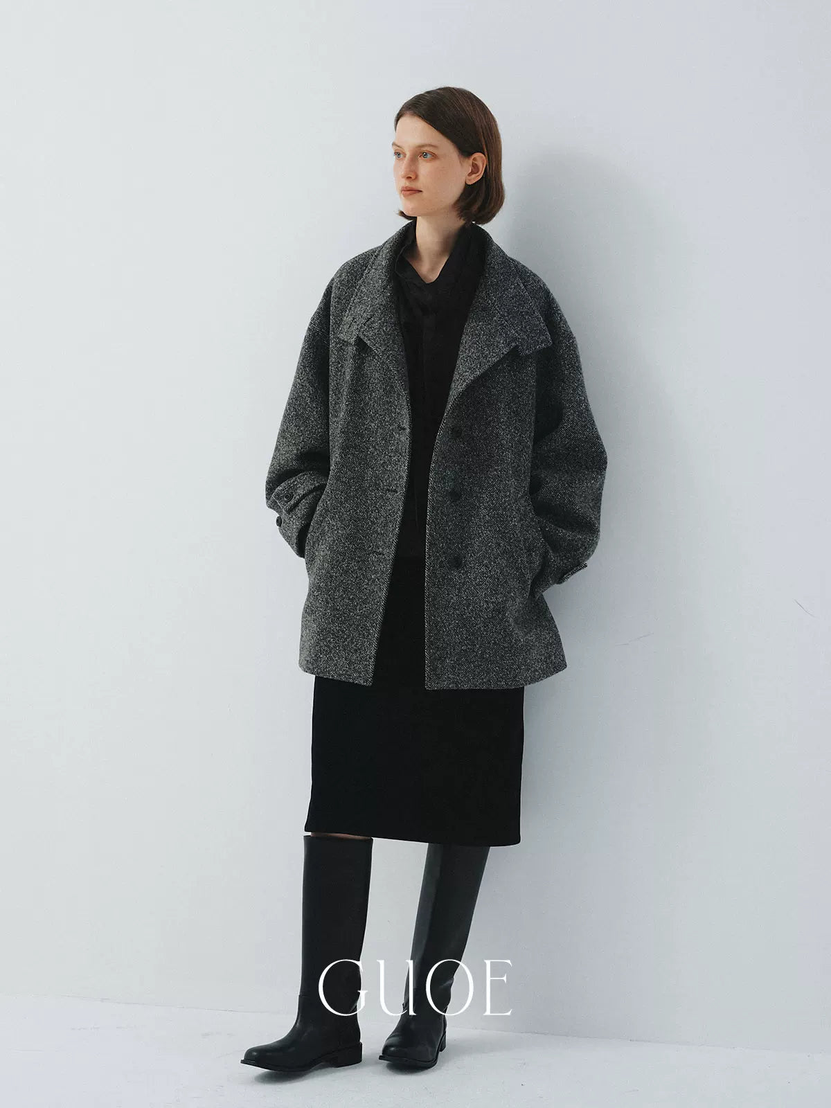 Veyra Belted Wool Coat