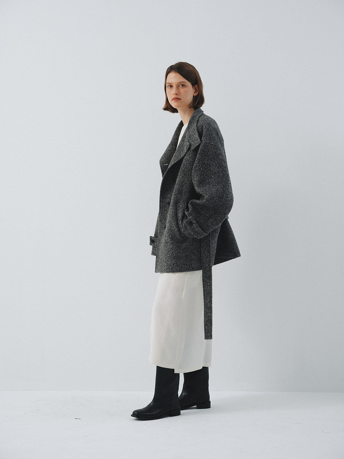 Veyra Belted Wool Coat