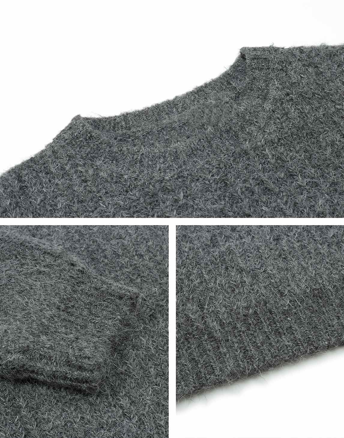 Crew Neck Wool Sweater