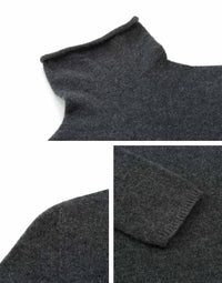 High-necked Cashmere Top