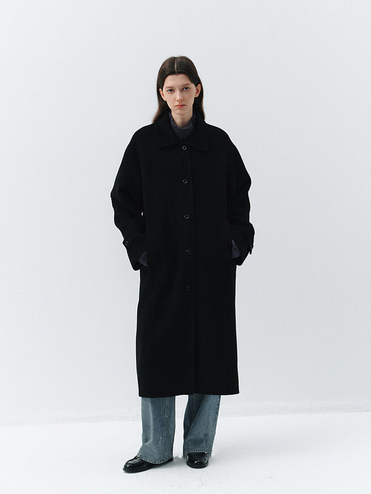 Sombre Wool Coat