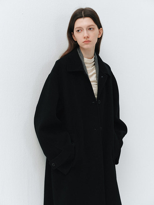 Sombre Wool Coat