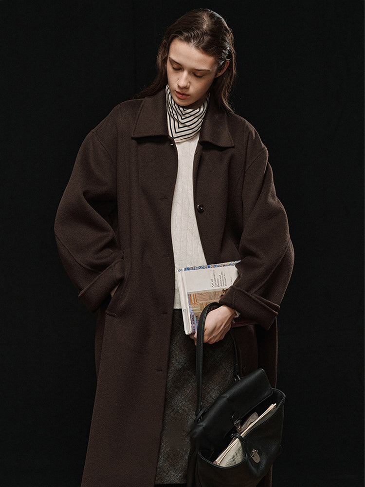 Sombre Wool Coat