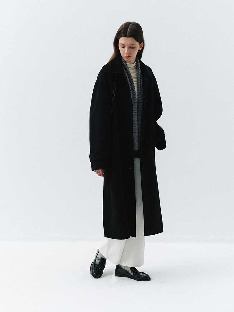 Sombre Wool Coat