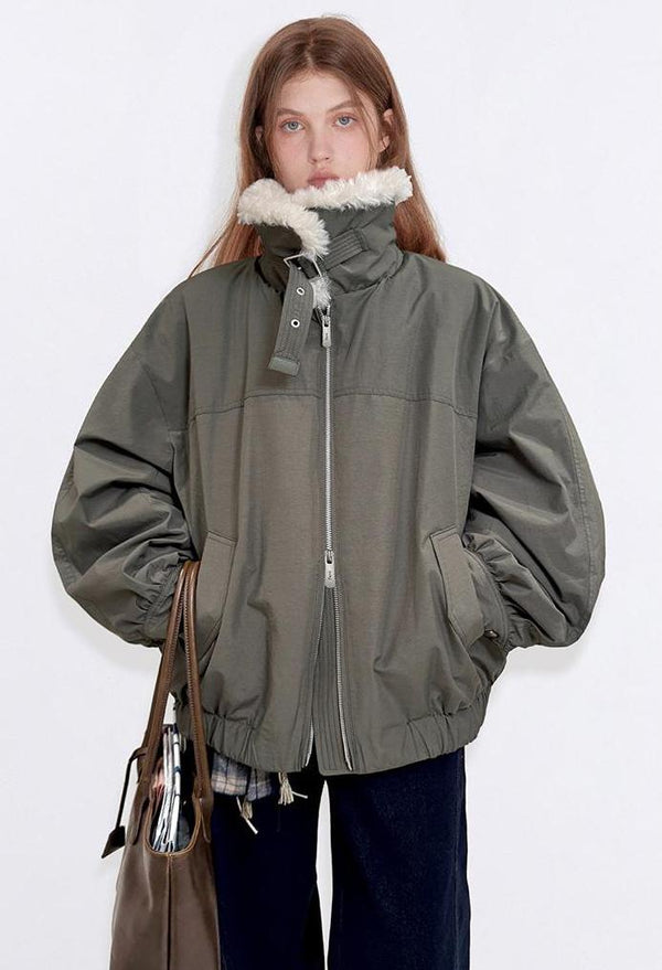 Nomad Fur-Collar Down Utility Jacket
