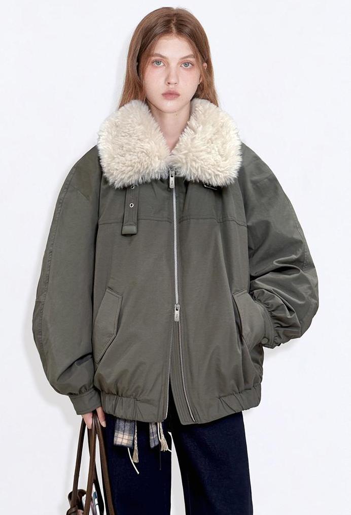 Nomad Fur-Collar Down Utility Jacket