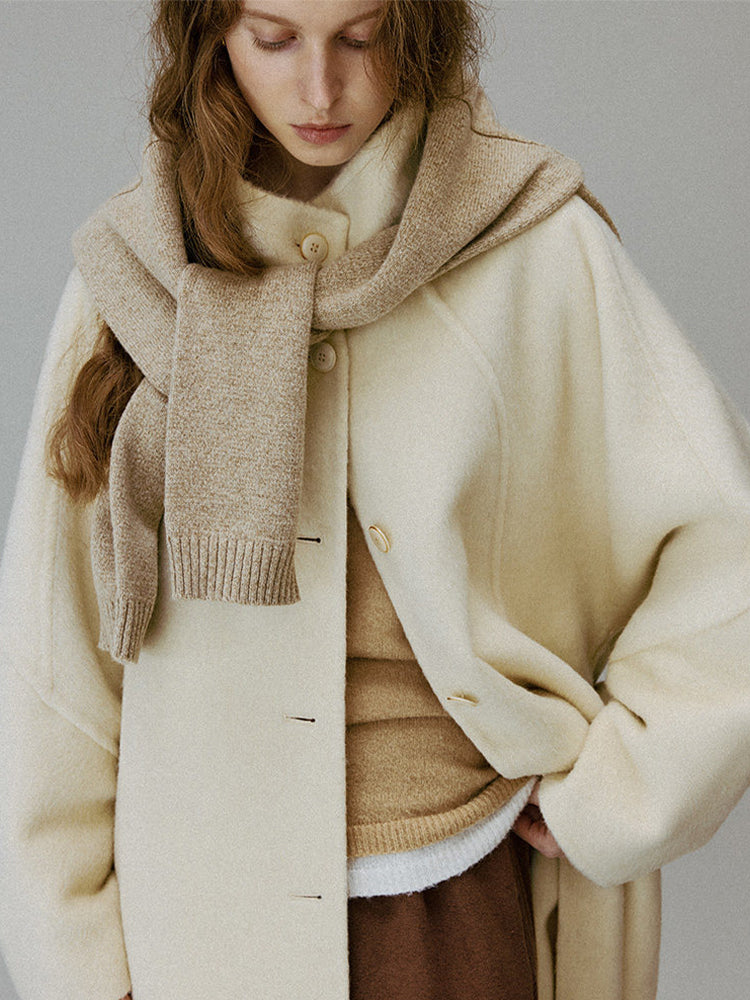 Aure Belted Wool Coat
