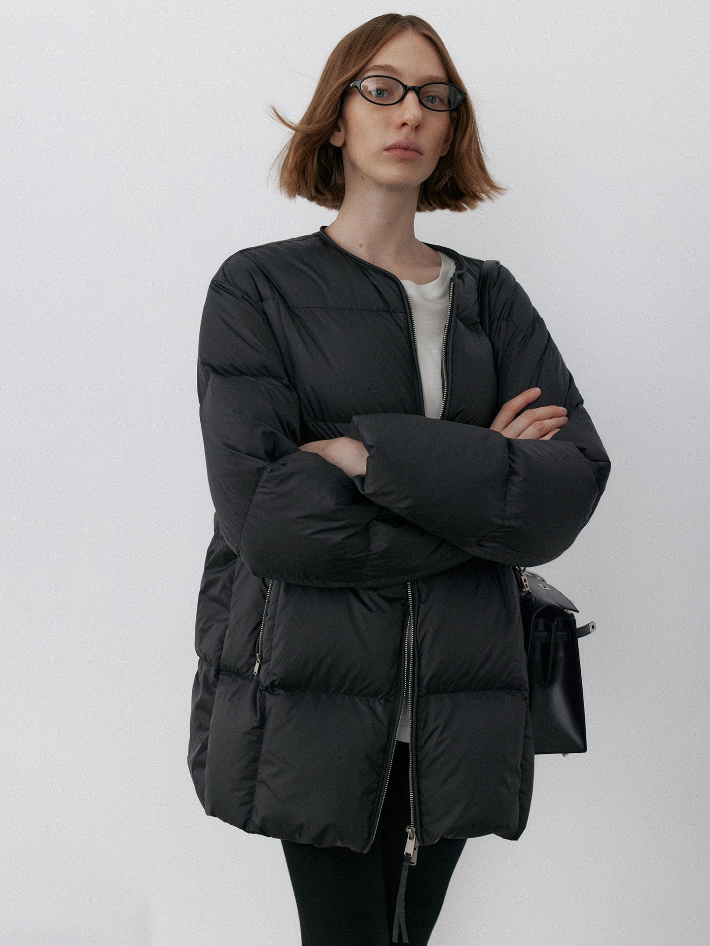 Cloudline Collarless Down Jacket