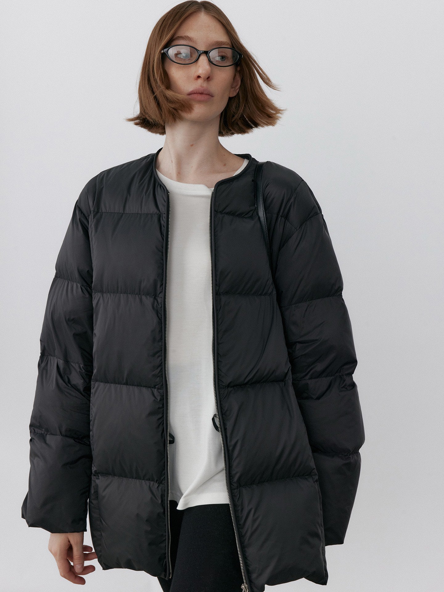 Cloudline Collarless Down Jacket